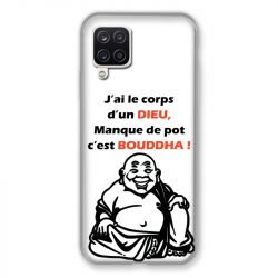 Coque Pour Samsung Galaxy A12 Humour Bouddha