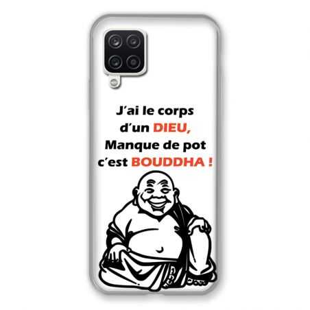 Coque Pour Samsung Galaxy A12 Humour Bouddha