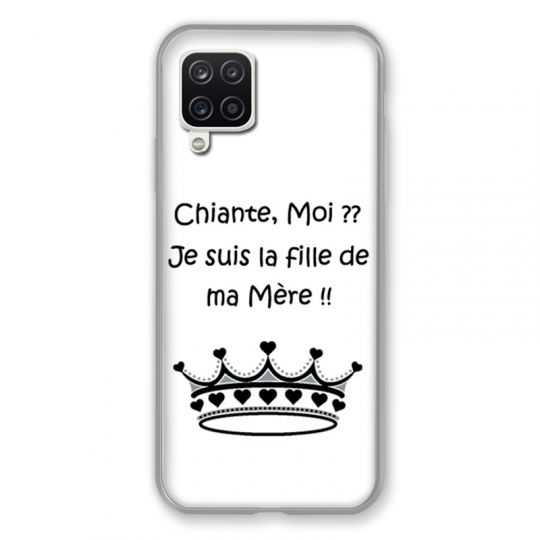 Coque Pour Samsung Galaxy A12 Humour Moi Chiante