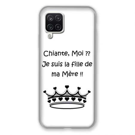 Coque Pour Samsung Galaxy A12 Humour Moi Chiante