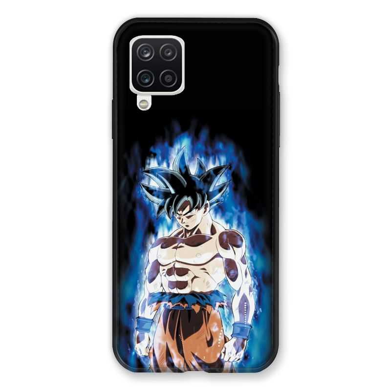 Coque Pour Samsung Galaxy A12 Manga Dragon Ball Sangoku Noir
