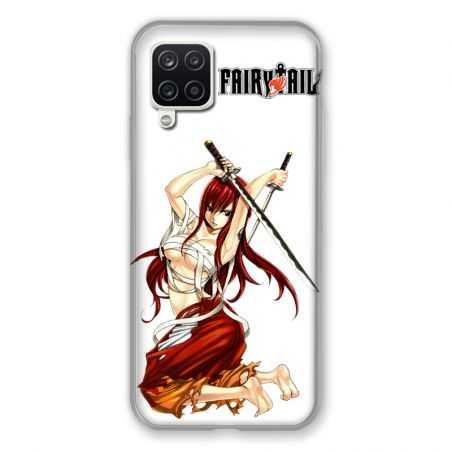 Coque Pour Samsung Galaxy A12 Manga Fairy Tail Erza