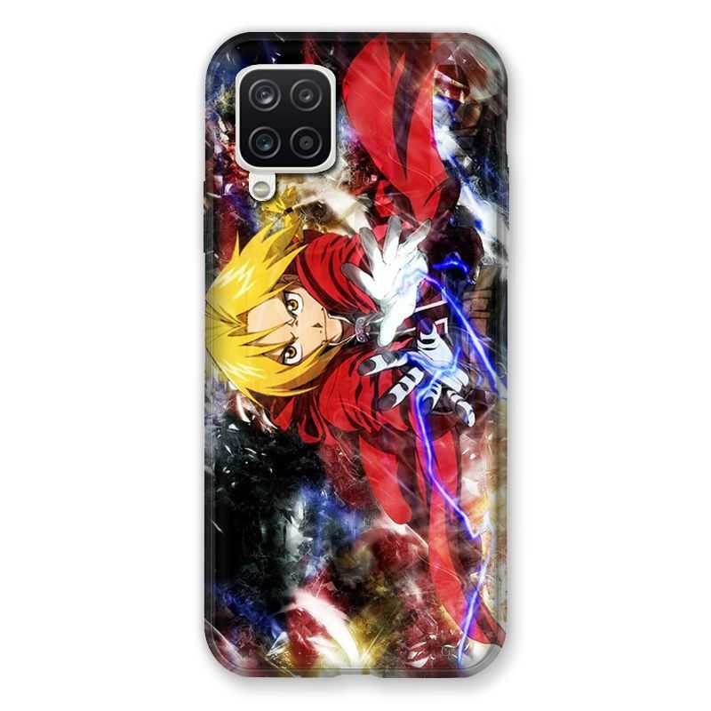 Coque Pour Samsung Galaxy A12 Manga Fullmetal Alchemist Color
