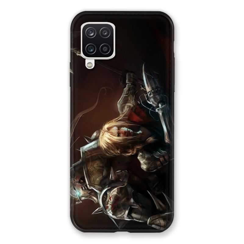 Coque Pour Samsung Galaxy A12 Manga Fullmetal Alchemist Frere