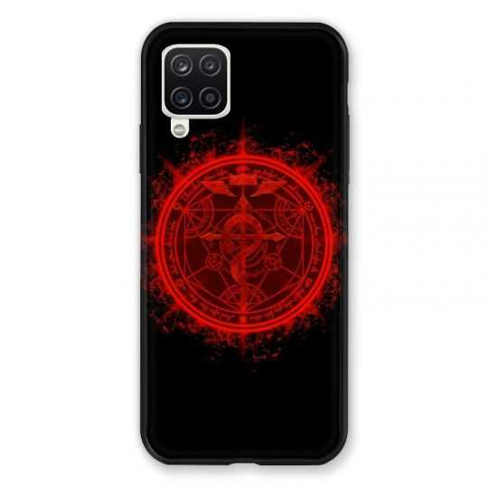 Coque Pour Samsung Galaxy A12 Manga Fullmetal Alchemist Logo