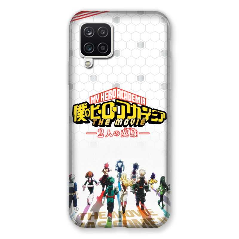 Coque Pour Samsung Galaxy A12 Manga My Hero Academia Blanc