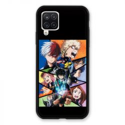 Coque Pour Samsung Galaxy A12 Manga My Hero Academia Noir