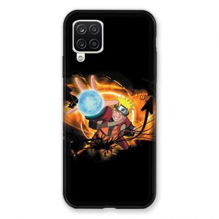 Coque Pour Samsung Galaxy A12 Manga Naruto Noir
