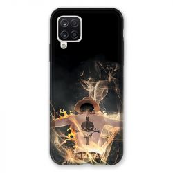 Coque Pour Samsung Galaxy A12 Manga One Piece Ace Noir