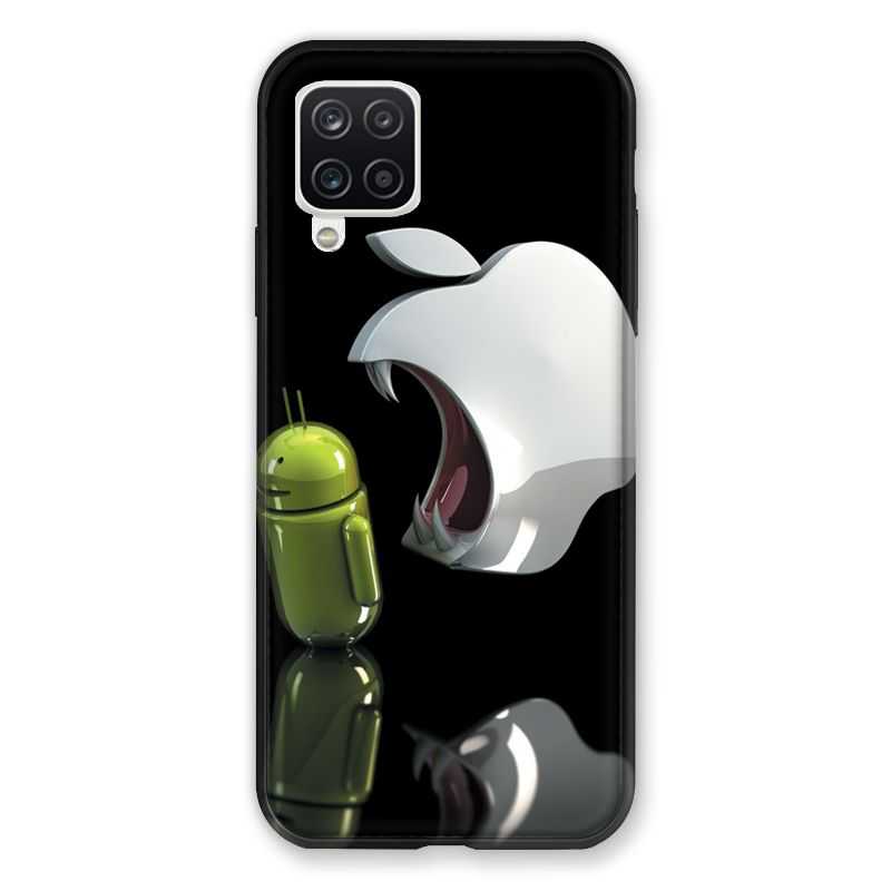 Coque Pour Samsung Galaxy A12 Pomme Dent