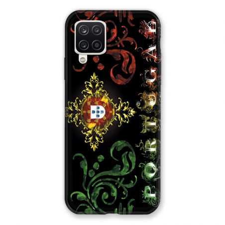 Coque Pour Samsung Galaxy A12 Portugal Arabesque