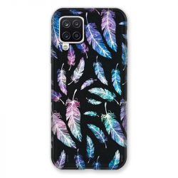 Coque Pour Samsung Galaxy A12 Psychedelic Plume