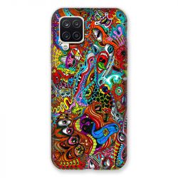 Coque Pour Samsung Galaxy A12 Psychedelic Yeux