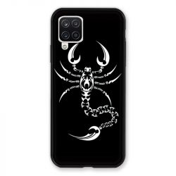 Coque Pour Samsung Galaxy A12 Scorpion Noir