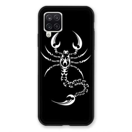 Coque Pour Samsung Galaxy A12 Scorpion Noir