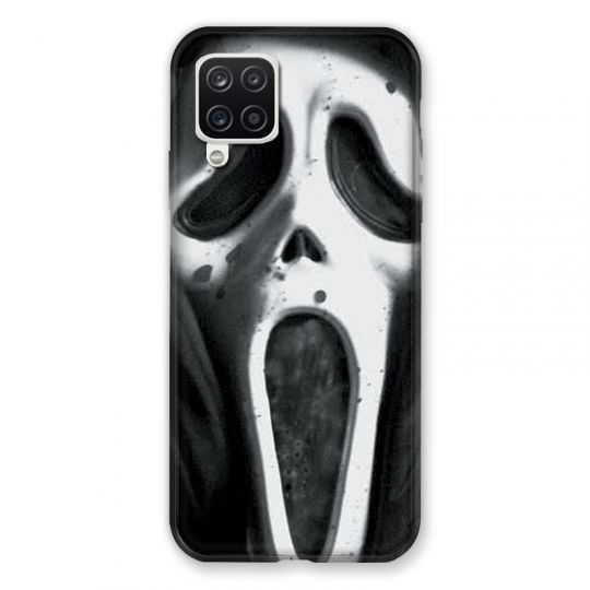 Coque Pour Samsung Galaxy A12 Scream Noir