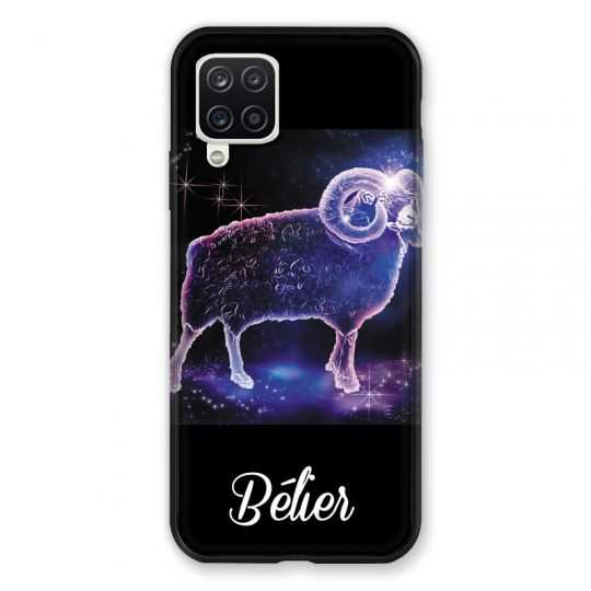 Coque Pour Samsung Galaxy A12 Signe Zodiaque 2 Bélier