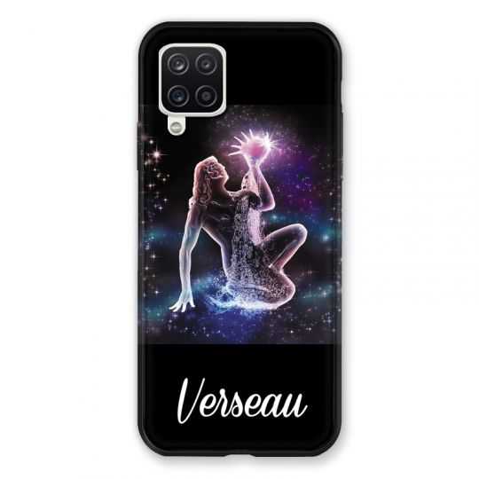 Coque Pour Samsung Galaxy A12 Signe Zodiaque 2 Verseau