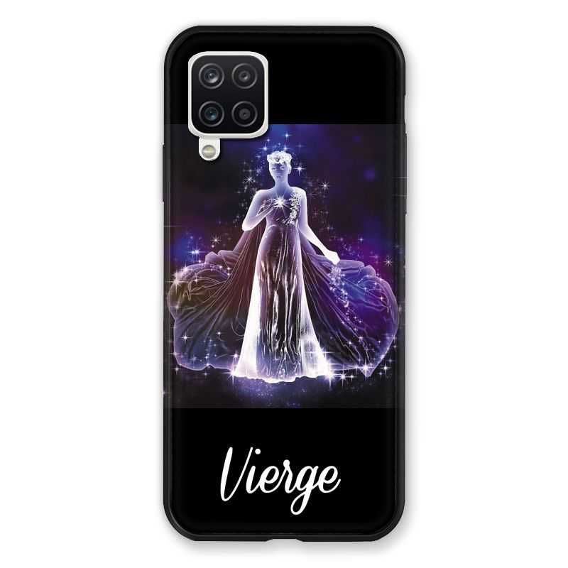 Coque Pour Samsung Galaxy A12 Signe Zodiaque 2 Vierge