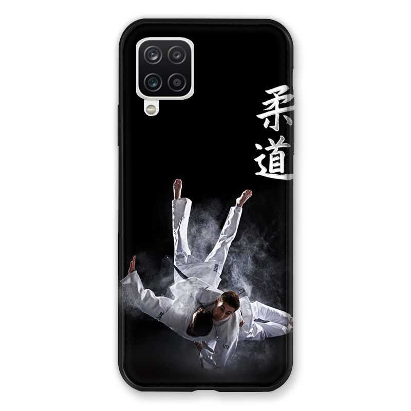 Coque Pour Samsung Galaxy A12 Judo Noir