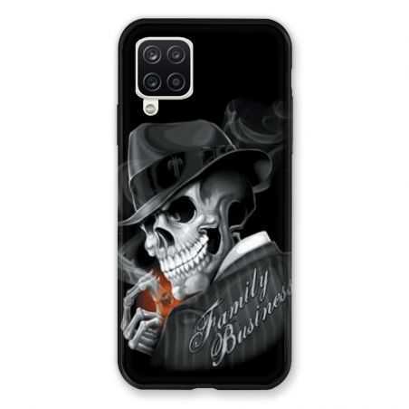 Coque Pour Samsung Galaxy A12 Tete de Mort family business