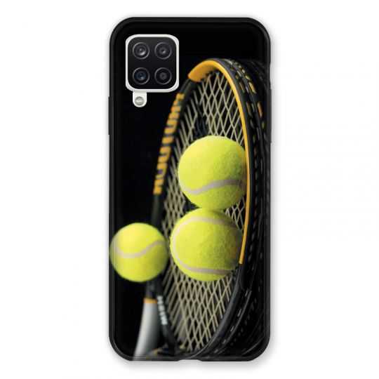 Coque Pour Samsung Galaxy A12 Tennis Balls