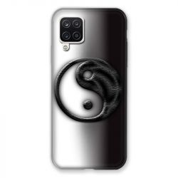 Coque Pour Samsung Galaxy A12 Yin Yang 3d