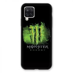 Coque Pour Samsung Galaxy A12 Monster Energy Vert