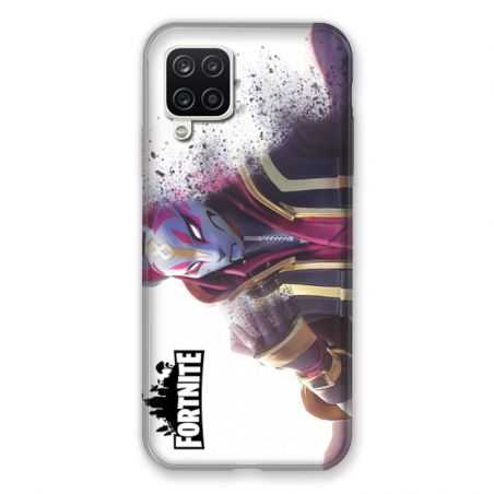 Coque Pour Samsung Galaxy A12 Fortnite Blanc