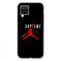 Coque Pour Samsung Galaxy A12 Jordan Supreme Noir