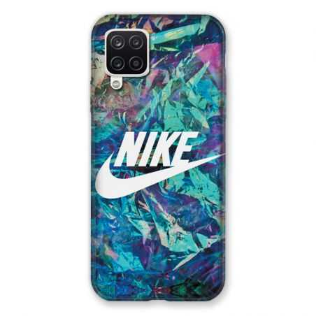 Coque pour Samsung Galaxy A12 Nike Turquoise