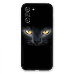 Coque Pour Samsung Galaxy S21 Chat Noir