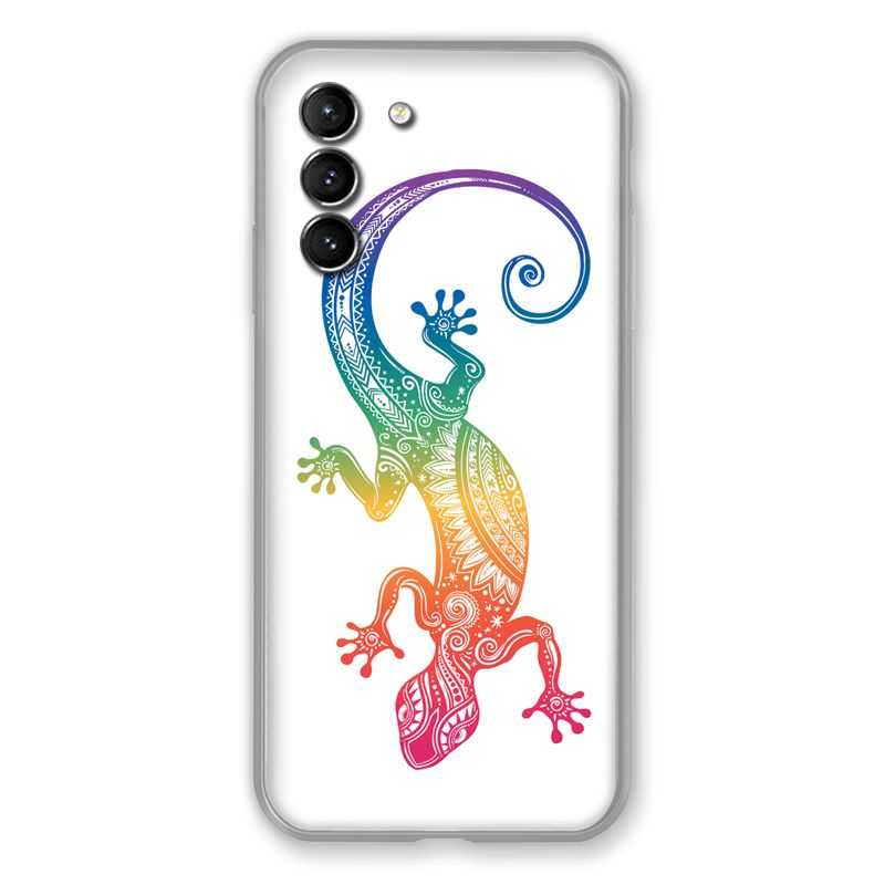 Coque Pour Samsung Galaxy S21 Animaux Maori Salamandre Color