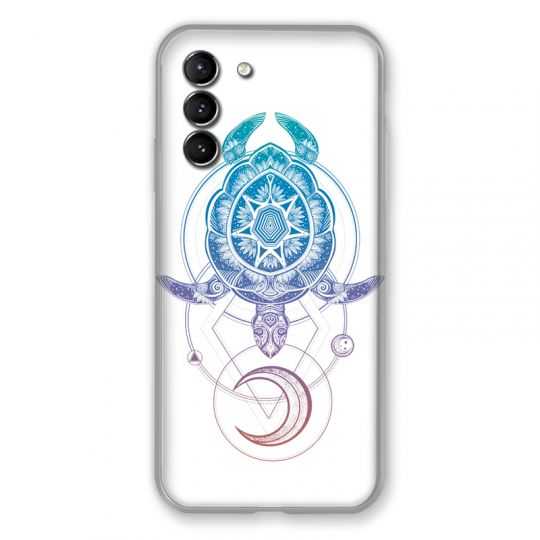 Coque Pour Samsung Galaxy S21 Animaux Maori Tortue Color