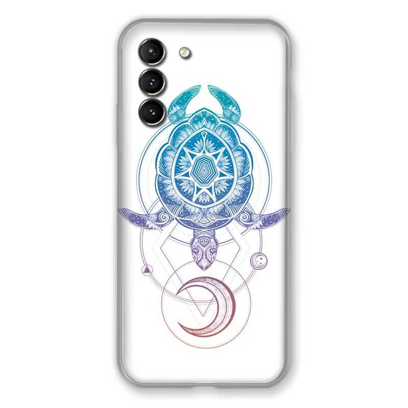 Coque Pour Samsung Galaxy S21 Animaux Maori Tortue Color