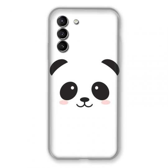 Coque Pour Samsung Galaxy S21 Panda Blanc