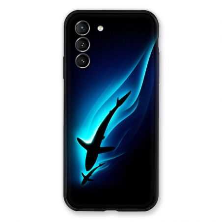 Coque Pour Samsung Galaxy S21 Requin Noir