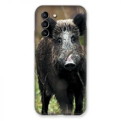Coque Pour Samsung Galaxy S21 Chasse Sanglier bois
