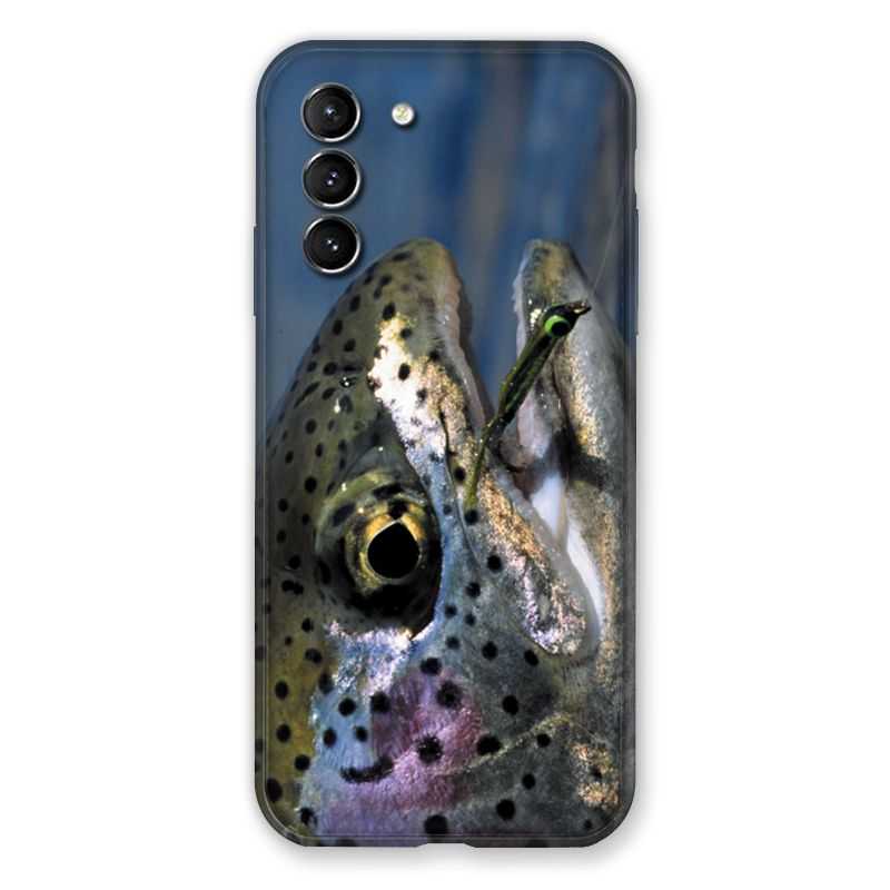 Coque Pour Samsung Galaxy S21 Peche Truite