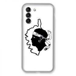 Coque Pour Samsung Galaxy S21 Corse Blanc