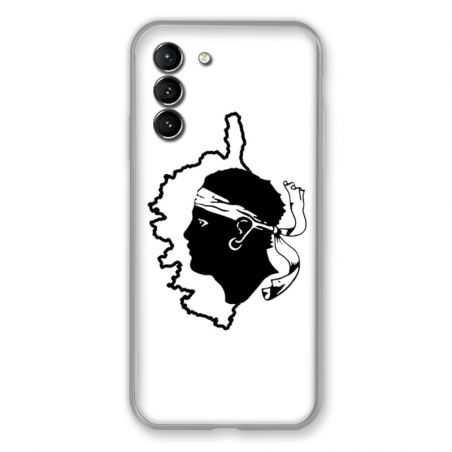 Coque Pour Samsung Galaxy S21 Corse Blanc