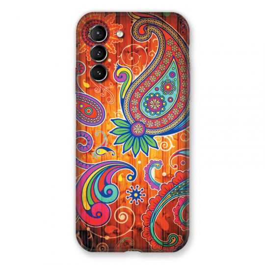 Coque Pour Samsung Galaxy S21 Fleur Psychedelic