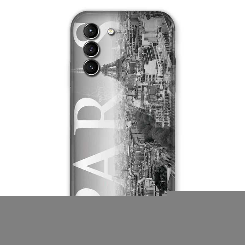 Coque Pour Samsung Galaxy S21 France Paris Vintage
