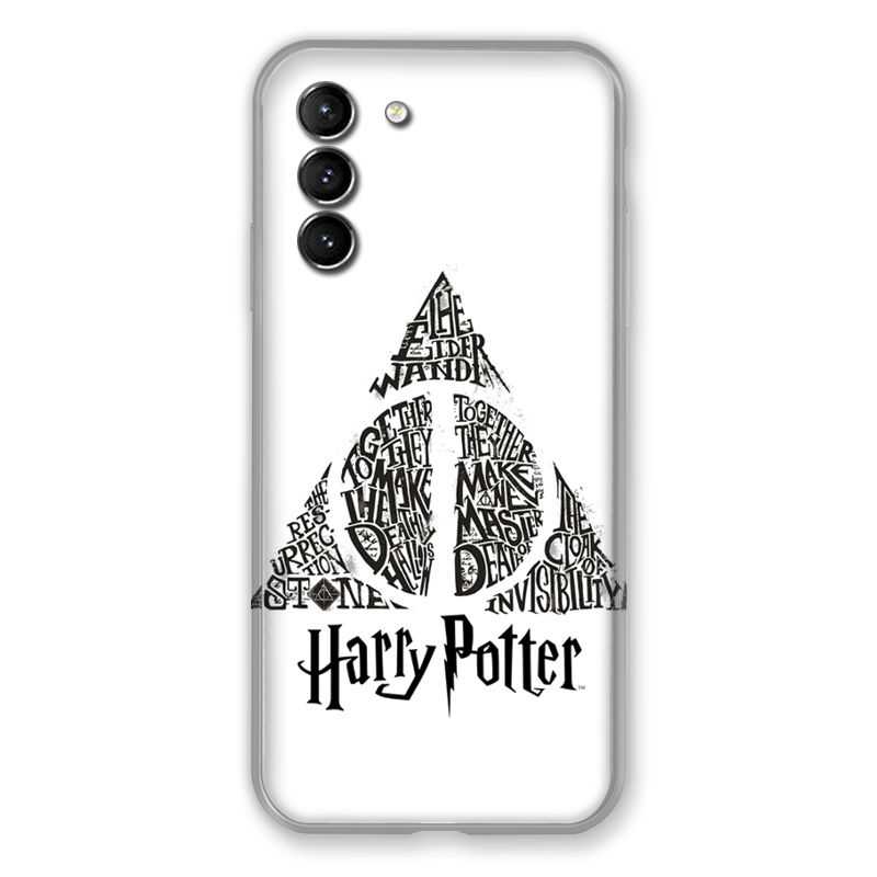 Coque Pour Samsung Galaxy S21 WB License Harry Potter Triangle Blanc