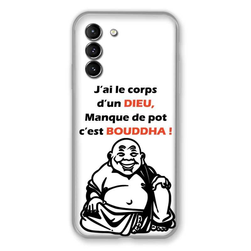 Coque Pour Samsung Galaxy S21 Humour Bouddha