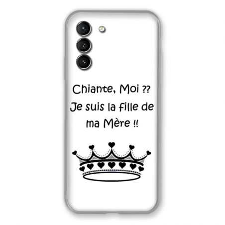 Coque Pour Samsung Galaxy S21 Humour Moi Chiante