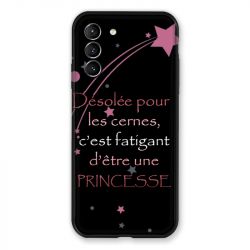 Coque Pour Samsung Galaxy S21 Humour Princesse
