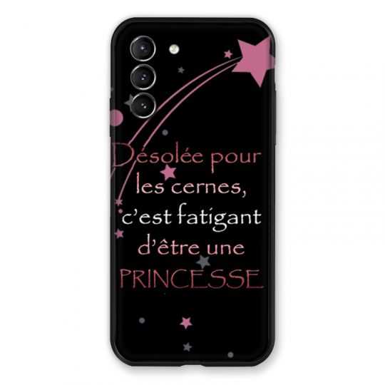 Coque Pour Samsung Galaxy S21 Humour Princesse