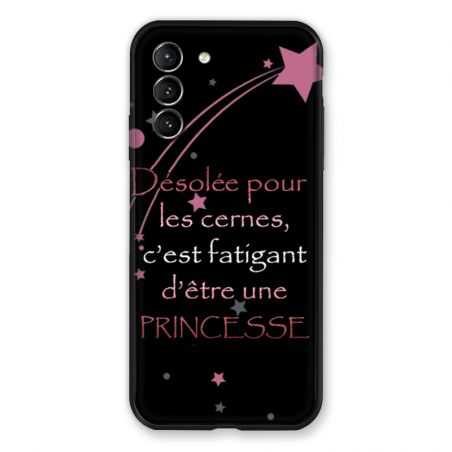 Coque Pour Samsung Galaxy S21 Humour Princesse