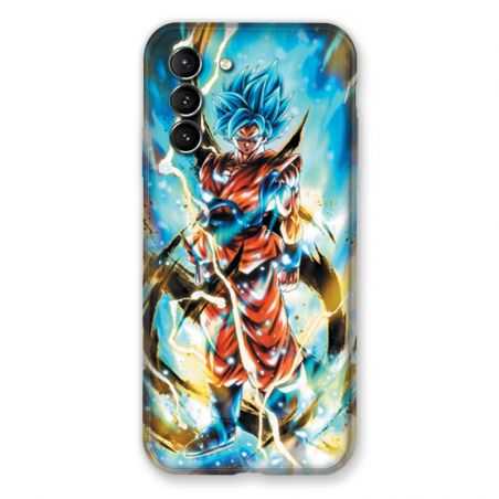 Coque Pour Samsung Galaxy S21 Manga Dragon Ball Sangoku Blanc
